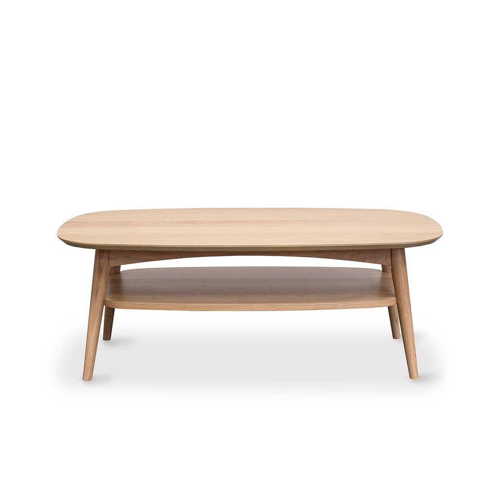 Gough Oval Coffee Table with Bottom Shelf in Cappuccino - Shop for  Affordable Home Furniture, Decor, Outdoors and more