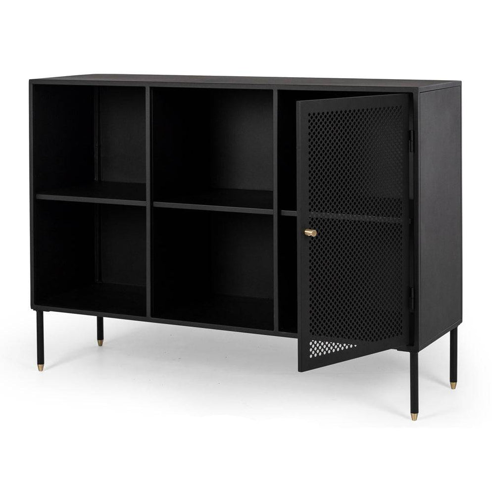 Dawn Black Sideboard | Black, White, Metal and Modern